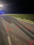 Unfall und Fahrerflucht bei Ebeleben (Foto: Feuerwehr Ebeleben/Silvio Dietzel  )