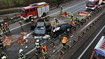 Tragischer Unfall auf der A 38 (Foto: S.Dietzel)