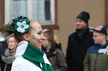 Ausgelassen und fr&ouml;hlich feierten die Menschen am Rosenmontag in Sondershausen (Foto: Eva Maria Wiegand)