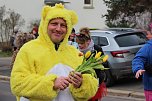 Ausgelassen und fr&ouml;hlich feierten die Menschen am Rosenmontag in Sondershausen (Foto: Eva Maria Wiegand)