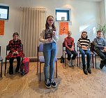 64. Vorlesewettbewerb 2022/2023: Regionalentscheid in der Stadtbibliothek Johann Karl Wezel in Sondershausen (Foto: Janine Skara) 64. Vorlesewettbewerb 2022/2023: Regionalentscheid in der Stadtbibliothek Johann Karl Wezel in Sondershausen (Foto: Janine Skara)