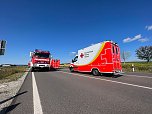 Unfall bei Ichstedt (Foto: S.Dietzel) Unfall bei Ichstedt (Foto: S.Dietzel)