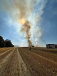 Feldbrand bei Kleinroda (Foto: Thomas Albert)