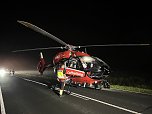 Schwerer Unfall gestern Abend auf der B4 (Foto: S.Dietzel) Schwerer Unfall gestern Abend auf der B4 (Foto: S.Dietzel)