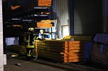 Brand im Baumarkt in der Schachstra&szlig;e in Sondershausen (Foto: S. Dietzel)