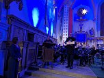 Eine besondere Kulisse f&uuml;r besondere Menschen: Vor 300 G&auml;sten fand in der Trinitatiskirche in Sondershausen das Benefizkonzert des Luftwaffenmusikkorps und die Ehrenamtsw&uuml;rdigung statt. (Foto: Janine Skara)