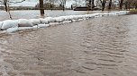 Wassermassen in Windehausen, Dezember 2023 (Foto: S. Albert)