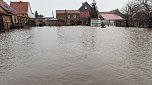 Wassermassen in Windehausen, Dezember 2023 (Foto: S. Albert)