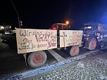 Bauernprotest bei Bleicherode (Foto: S. Dietzel)