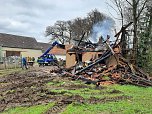 Brand und L&ouml;scharbeiten in Heldrungen (Foto: S. Dietzel)