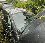 Unfall bei Nordhausen (Foto: S.Dietzel) Unfall bei Nordhausen (Foto: S.Dietzel)