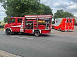 Verkehrsunfall in Heldrungen (Foto: S. Dietzel)