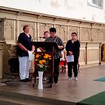 Gedenkgottesdienst der Sp&auml;taussiedler in der Trinitatiskirche in Sondershausen (Foto: Thomas Leipold)