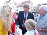 Christian Wulff 2009 in Sondershausen (Foto: Karl-Heinz Herrmann)