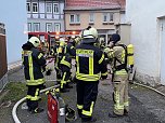 Werkstattbrand (Foto: S.Dietzel) Werkstattbrand (Foto: S.Dietzel)