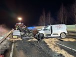 Unfall auf der B4 bei Sondershausen (Foto: Silvio Dietzel)