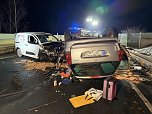 Unfall auf der B4 bei Sondershausen (Foto: Silvio Dietzel)