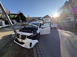Zu einem folgenschweren Unfall kam es am Mittwoch in Sondershausen. (Foto: Silvio Dietzel)