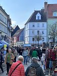 Ostermarkt in der Sondersh&auml;user Innenstadt (Foto: Janine Skara)