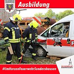 Die Wehrleute aus dem Kyffh&auml;userkreis absolvierten ihre Ausbildung erfolgreich. (Foto: Silvio Dietzel)