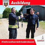 Die Wehrleute aus dem Kyffh&auml;userkreis absolvierten ihre Ausbildung erfolgreich. (Foto: Silvio Dietzel)