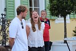 Fans und Cheftrainer des Thüringer HC Herbert Müller verabschieden neun Spitzenhandballerinnen in Bad Langensalza (Foto: Eva Maria Wiegand) Fans und Cheftrainer des Thüringer HC Herbert Müller verabschieden neun Spitzenhandballerinnen in Bad Langensalza (Foto: Eva Maria Wiegand)