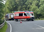 Schwerer Unfall auf der B4 (Foto: S. Dietzel) Schwerer Unfall auf der B4 (Foto: S. Dietzel)