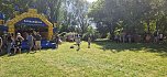 Das Stra&szlig;enfest der Kindervilla in Bad Frankenhausen wurde zum Wiesenfest (Foto: Katrin Milde)