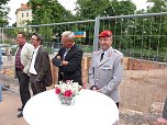 Symbolischer Spatenstich (Foto: Karl-Heinz Herrmann)