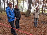 Slackline &uuml;bergeben (Foto: Karl-Heinz Herrmann)