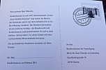 Postkartenaktion beendet (Foto: Karl-Heinz Herrmann)
