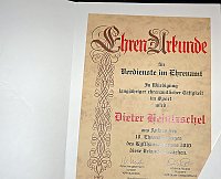 Leistungen gewürdigt Bild: Leistungen gewürdigt