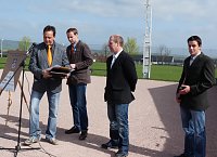 Bild: Einweihung Solaranlage