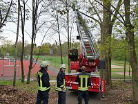 Feuerwehr im Borntal Bild: Feuerwehr im Borntal