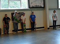 Bild: Abschluss in Skate-Arena