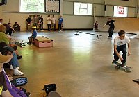Bild: Abschluss in Skate-Arena
