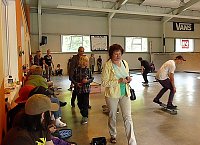 Bild: Abschluss in Skate-Arena