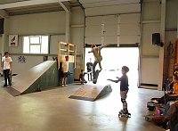 Bild: Abschluss in Skate-Arena