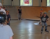Bild: Abschluss in Skate-Arena