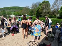 Spaß beim Anbaden Bild: Spaß beim Anbaden