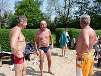 Spaß beim Anbaden Bild: Spaß beim Anbaden