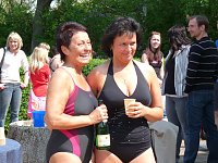 Spaß beim Anbaden Bild: Spaß beim Anbaden