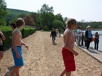 Spaß beim Anbaden Bild: Spaß beim Anbaden