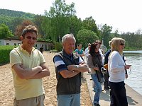 Spaß beim Anbaden Bild: Spaß beim Anbaden