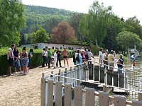 Spaß beim Anbaden Bild: Spaß beim Anbaden