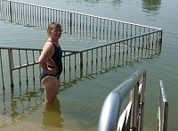Spaß beim Anbaden Bild: Spaß beim Anbaden