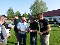 Bild: Ehrungn und Siegesfeier
