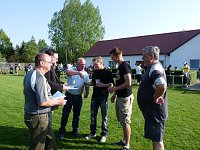 Bild: Ehrungn und Siegesfeier