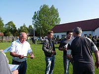 Bild: Ehrungn und Siegesfeier