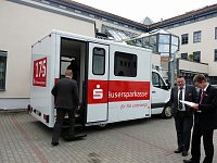 Neuer Sparkassenbus Bild: Neuer Sparkassenbus